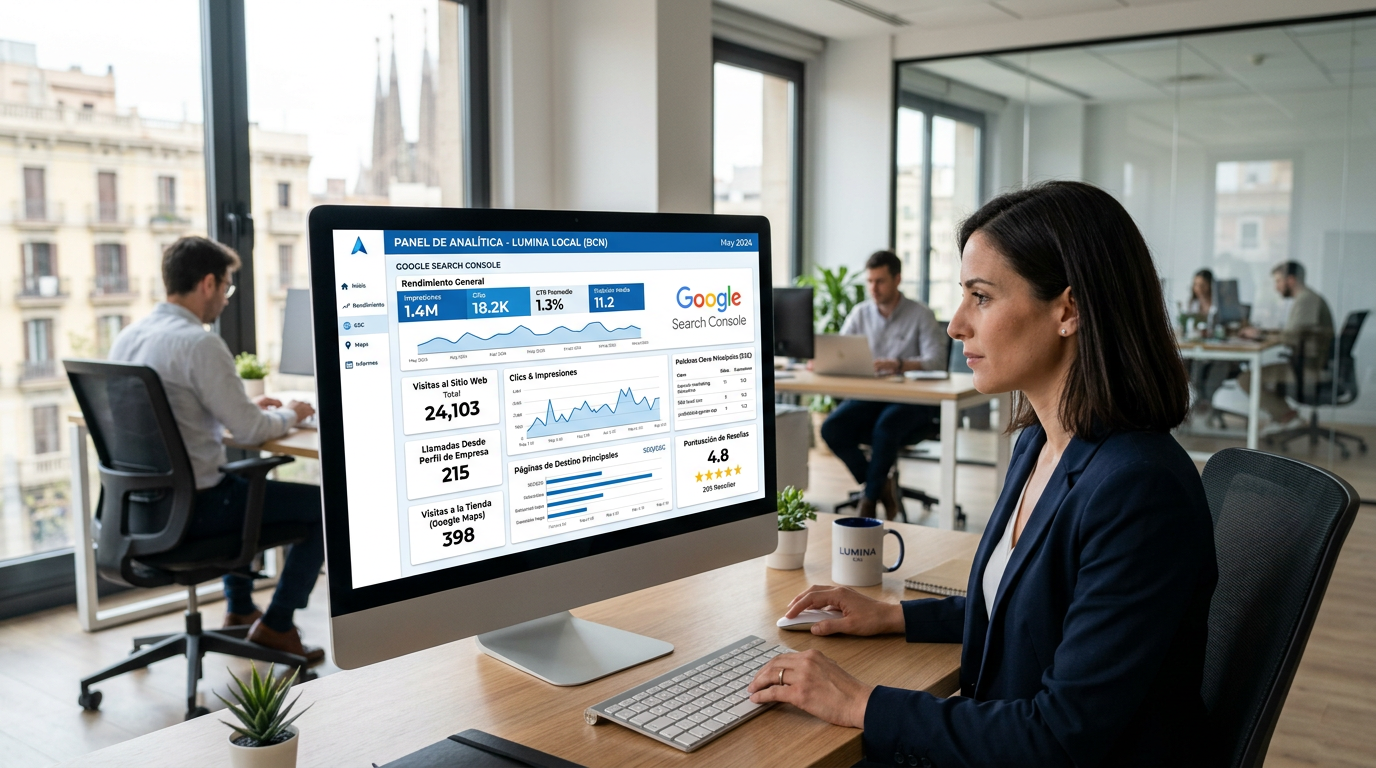 Google Search Console para negocios locales